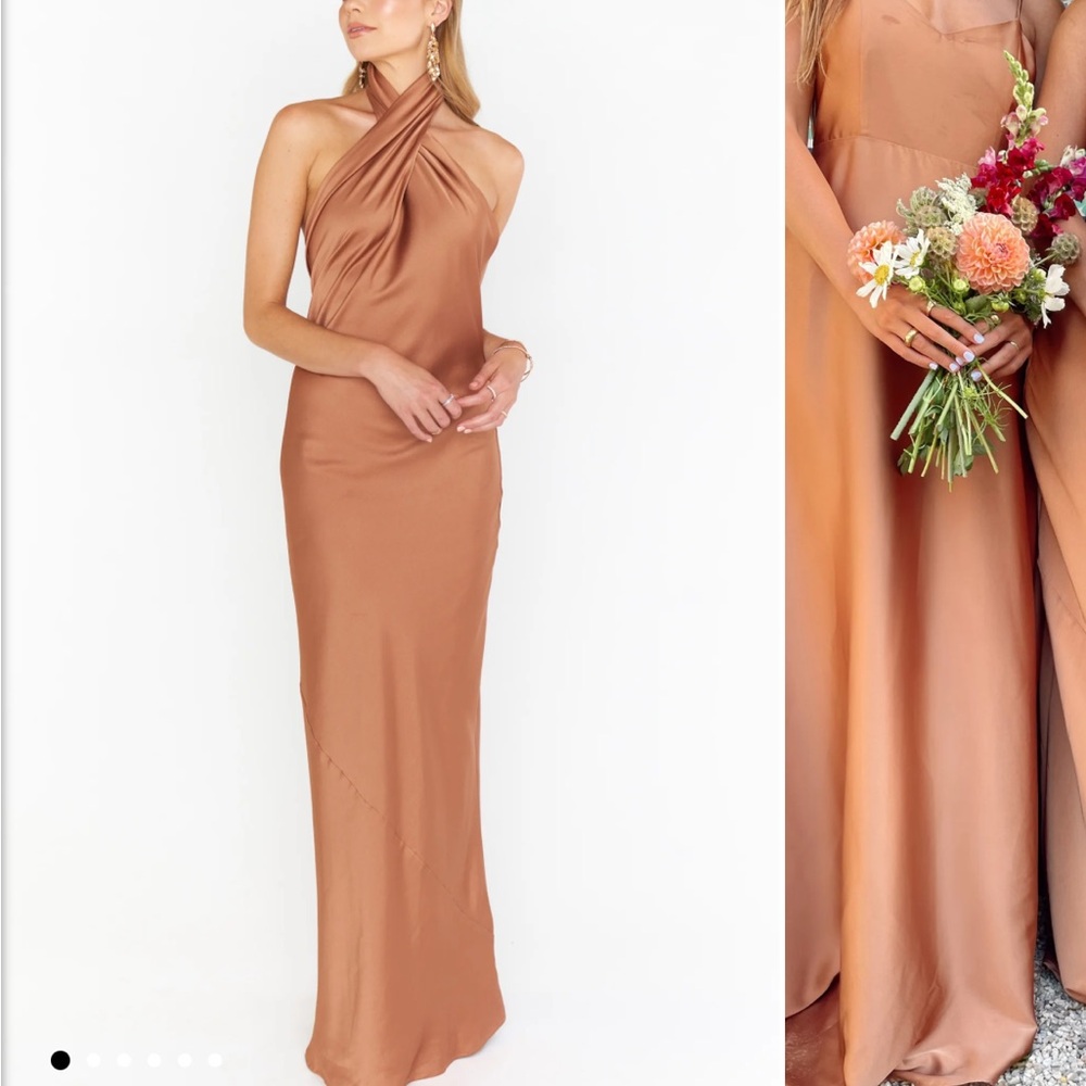 Show Me Your MuMu Jasmine Halter Maxi Dress